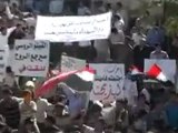 فري برس   حمص دير بعلبة مظاهرة بالالاف جمعة شهداء المهلة العرب 21 10 2011