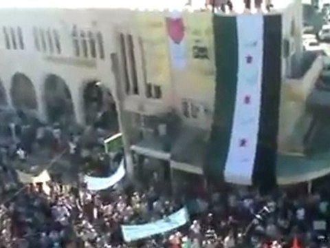 فري برس مدينة ادلب جمعة شهداء المهلة العربية 21 10 2011 ج3