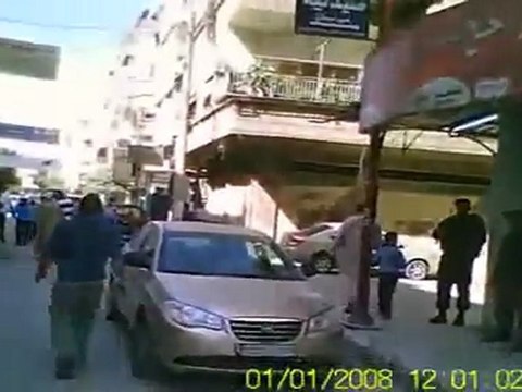 فري برس داريا انتشار الأمن قرب جامع أنس جمعة شهداء 21 10 2011