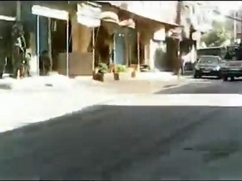 فري برس حرستا انتشار الأمن والشبيحة والجيش 21 10 2011 ج3