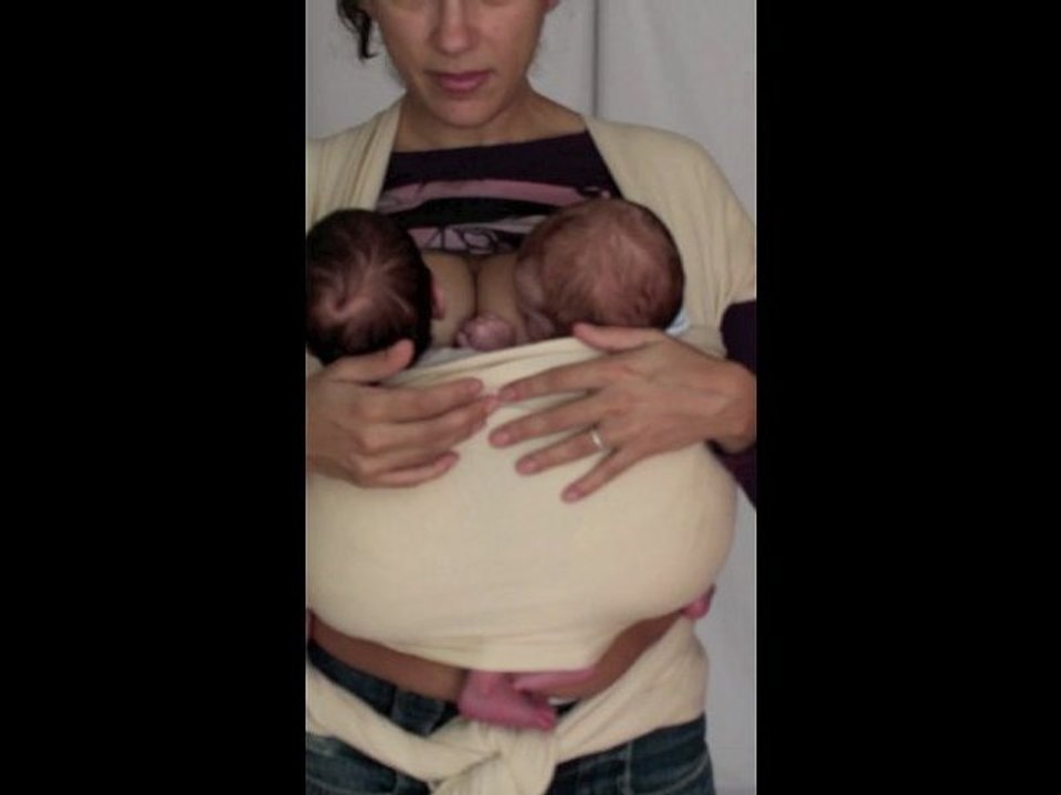 Allaiter Mobile Jumeaux de 2m en Écharpe Stretch