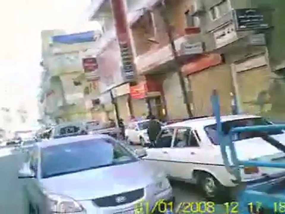 فري برس   ريف دمشق  داريا انتشار الأمن بشارع الثورة شهداء المهلة 21 10 2011