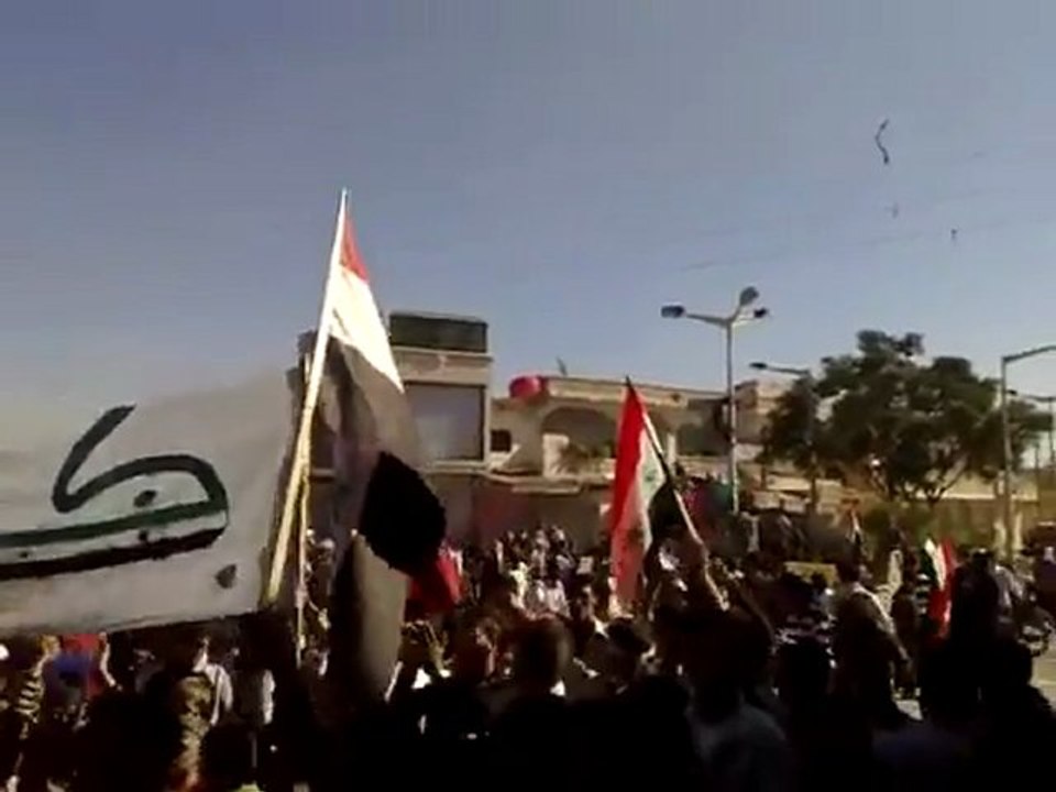 فري برس   حماة   كرناز   جمعة شهداء المهلة العربية  21 10 2011