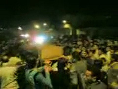 فري برس حماة كفرنبودة تشييع جثمان الشهيد طه الشيخ 21 10 2011