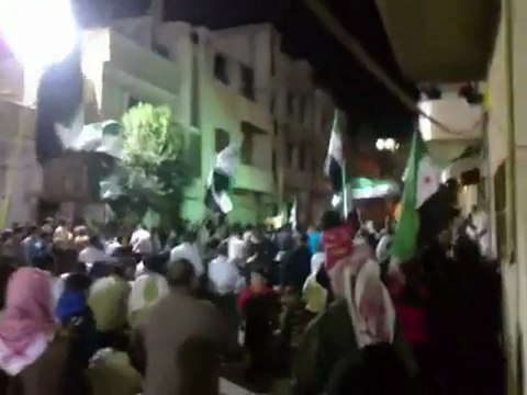 فري برس حمص الوعر مسائية الثوار الشعب يريد حماية دولية 22 10 2011
