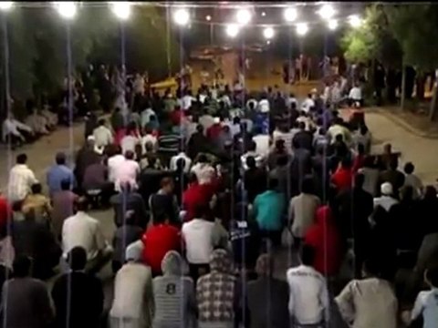 فري برس حمص مسائية الانشاءات الشعب يريد بشار كبش العيد 22 10 2011