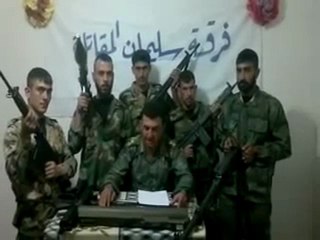 فري برس   الملازم زاهر كريكر وفرقته يتبنى العملية العسكرية التي جرت على حواجز البارة و احسم 22 10 2011