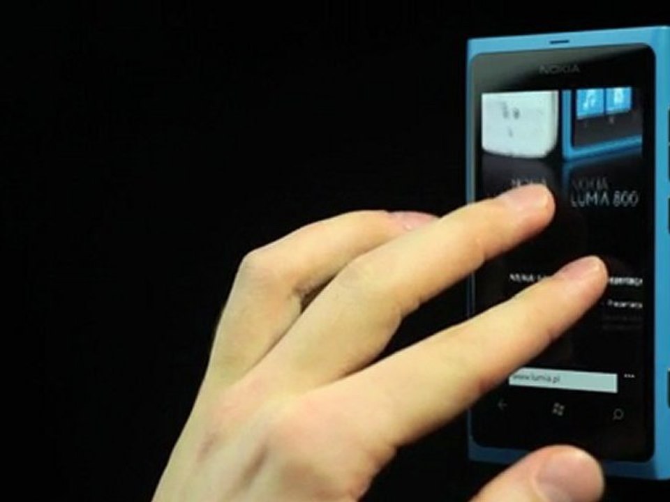 Nokia Lumia 800 - Internet Explorer 9