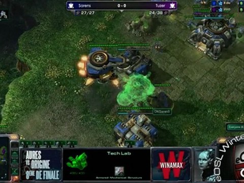 8ème de finale - SarenS vs TuZer - match 1 - eOSL Winter'12