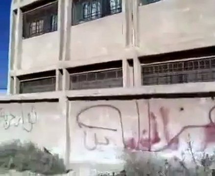 فري برس درعا خربة غزالة اضراب عام وعصيان مدني لليوم الخامس ردا على اقتحام المدنية 20 10 2011