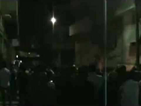 فري برس حمص حي القرابيص و جورة الشياح مسائية 23 10 2011