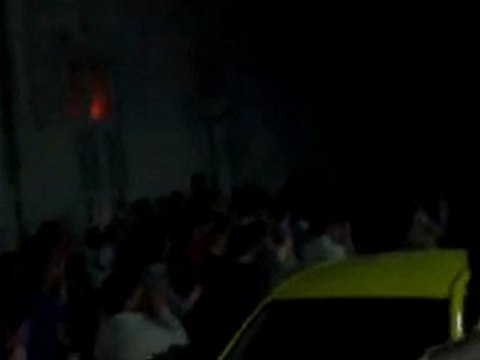 فري برس حمص مظاهرة القرابيص + جورة الشياح ماتنام الثورة 23 10 2011