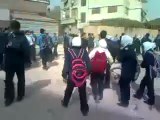 فري برس   ريف دمشق داريا مظاهرات الطلاب الاحرار للمطالبة باسقاط النظام 23 10 2011