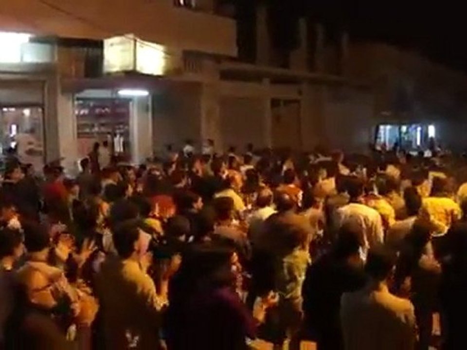 فري برس   حماه طيبة الامام مسائيات الثوار في اثنين اسيرة الشهباء نسرين بكور 24 10 2011