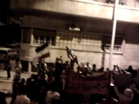 فري برس حماه مسائيات الثوار في اثنين اسيرة الشهباء نسرين بكور 24 10 2011 ج1