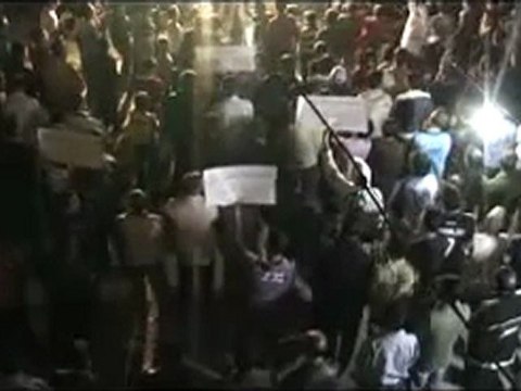 فري برس حمص الحولة مظاهرة مسائية بعد سبع ساعات من القصف المتواصل من عصابات الأسد على البيوت و الناس الآمنين 24 10 2011