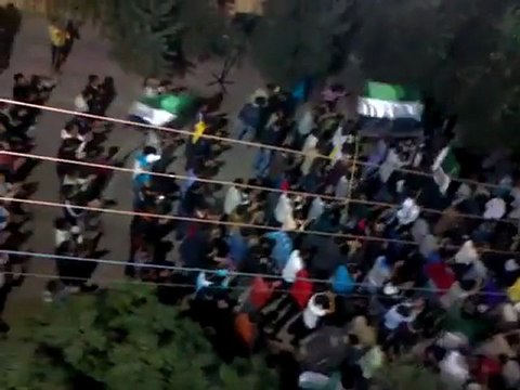 فري برس حمص الوعر مسائيات الثوار في اثنين اسيرة الشهباء 24 10 2011