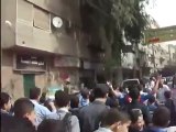 فري برس   ريف دمشق سقبا مظاهرات الطلاب الاحرار للمطالبة بسقوط النظام 24 10 2011 ج2