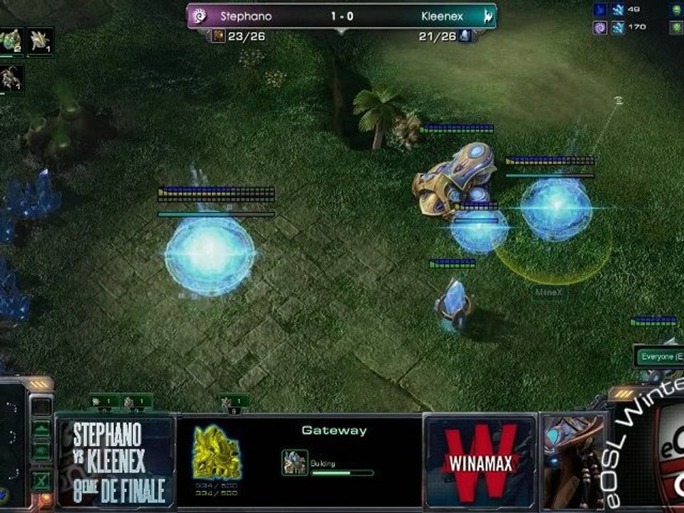 8ème de finale - Stephano vs Nex - match 2 - eOSL Winter'12
