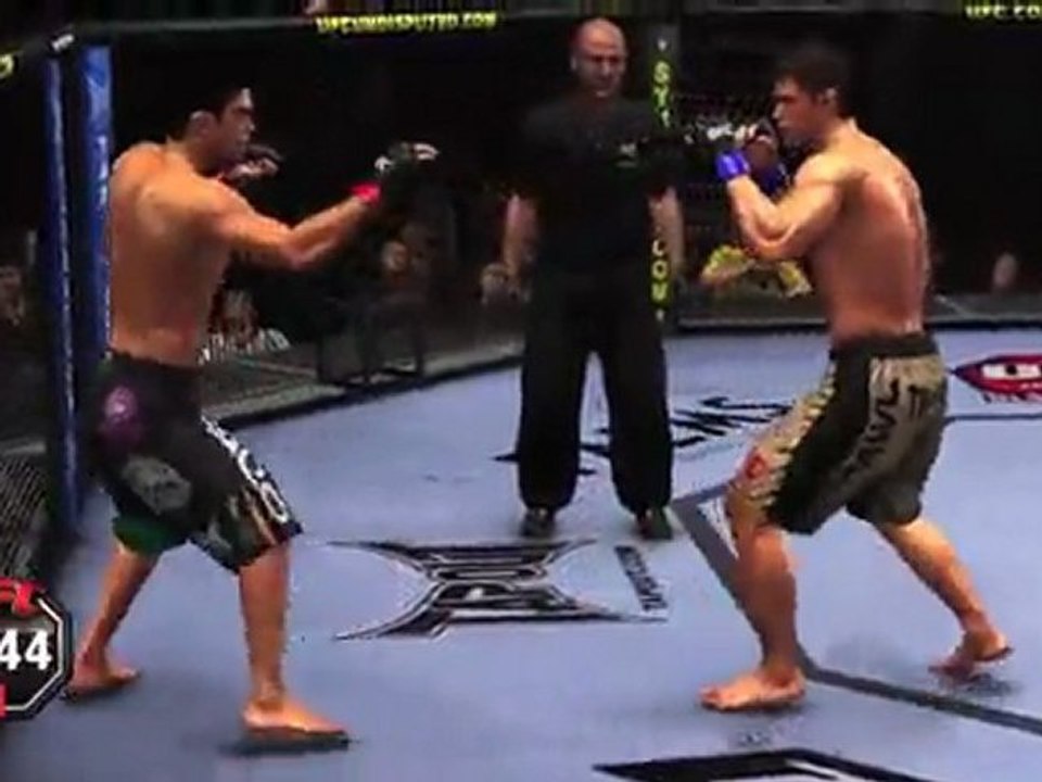 UFC Undisputed 2010 gameplay video