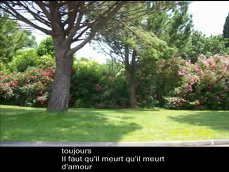 J.Hallyday et L.Fabian Requiem pour un Fou