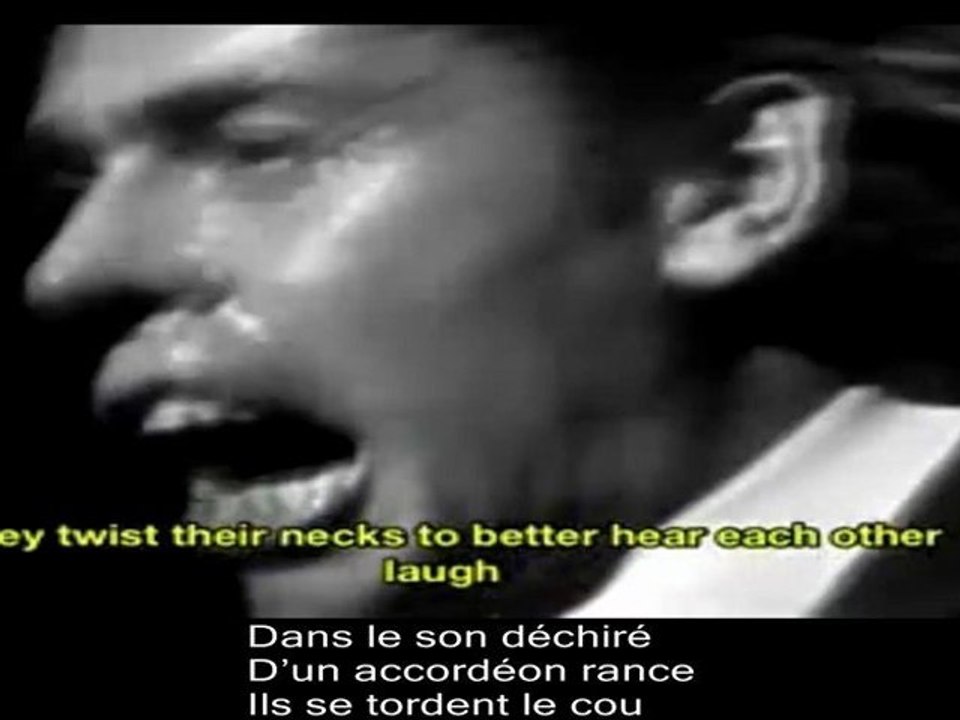 Jacques Brel Amsterdam sous-titré franco-anglais