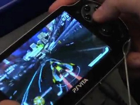 Gamescom 2011 Wipeout 2048 Vita gameplay