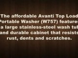 Avanti Top Load Portable Washer - 12 Lb. Capacity
