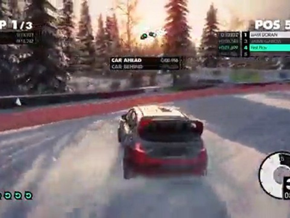Dirt 3 gameplay video