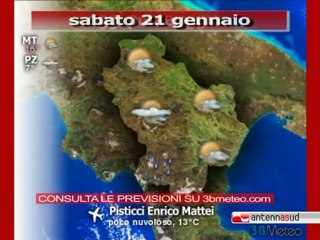Previsioni del tempo, sabato 21 gennaio