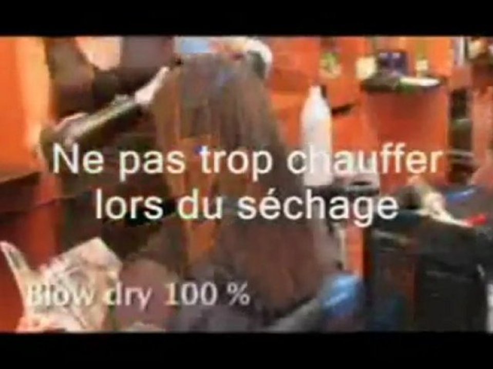 Lissage brésilien à la kératine sur Divisco