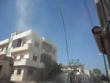فري برس   حمص باباعمرو قصف على المنازل 26 10 2011