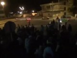 فري برس   إدلب دوار المحراب مسائيات الثوار في اربعاء اضراب عام لأجل حوران 26 10 2011