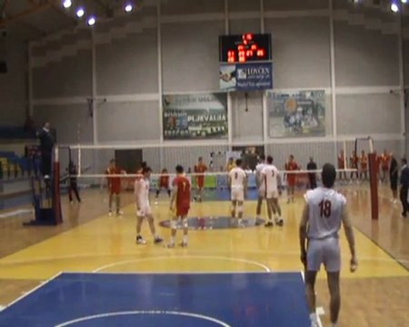 Gjoko Josifov N.3 Red T-Shirt Montenegro-Macedonia 3-1 set-4
