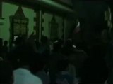 فري برس   حمص   ديربعلبة مظاهرة مسائية رغم كل القصف العنيف والحصار 26 10 2011 ج1