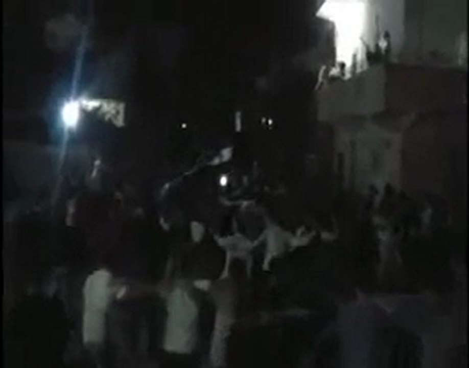 فري برس   درعا السد مسائيات الثوار ابطال حوران يكملون طريقهم لأسقاط النظام 27 10 2011 ج1