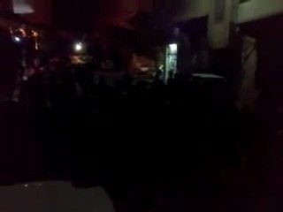 فري برس   حمص المحتلة الميدان رغم الحصار وغزارة الرصاص 26 10 2011