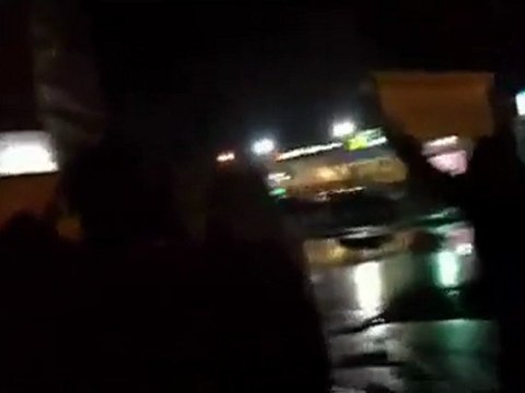 فري برس دمشق كفرسوسة مظاهرة مسائية من جامع الرفاعي 26 10 2011