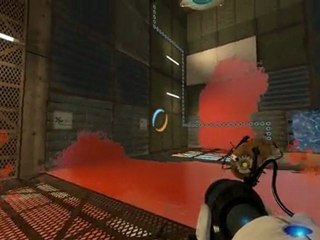 Portal 2 (17) - Le gel orange