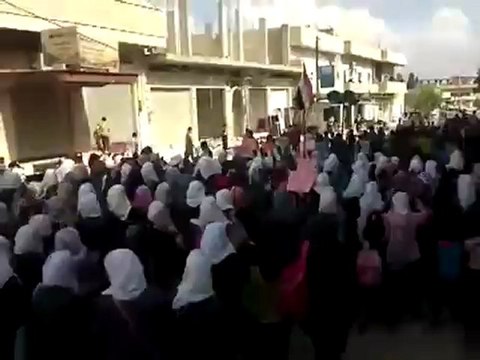 فري برس حماه طيبة الامام مظاهرات الطلاب الاحرار للمطالبة بسقوط النظام 27 10 2011