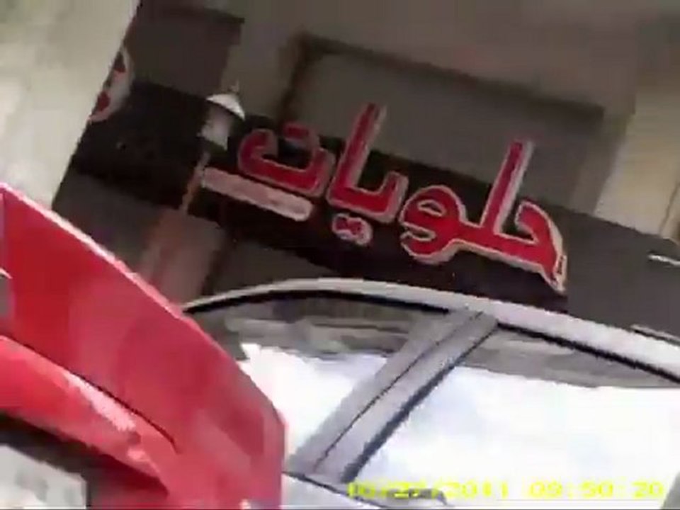 فري برس   حمص جورة الشياح اضراب عام وعصيان مدني لرفض حكم نظام الاسد 27 10 2011
