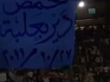فري برس   حمص دير بعلبة مسائيات الثوار للمطالبة برحيل نظام 27 10 2011