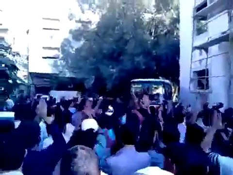 فري برس دمشق جوبر مراسم زفاف الشهيد انس خالد 27 10 2011 ج1