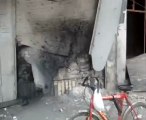 فري برس   آثار قصف الجيش على سوق كرم الزيتون التجاري ج2