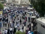 فري برس   حمص الوعر مظاهرات الاحرار في جمعة الحظر الجوي 28 10 2011