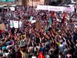 فري برس   حوران بصرالحرير مظاهرة جمعة الحظر الجوي 28 10 2011