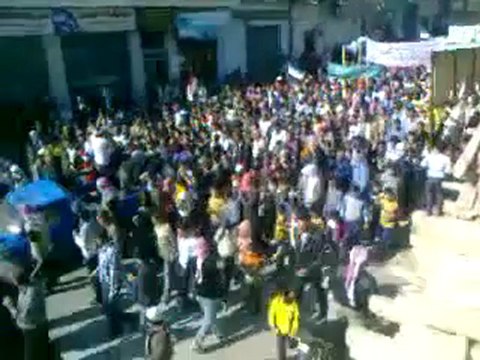 فري برس حلب تل رفعت مظاهرة جمعة الحظر الجوي 28 10 2011جـ1