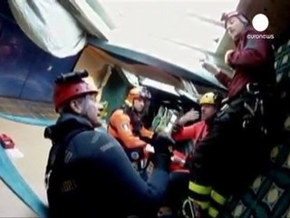 Concordia: les familles des disparus sur l'île de Giglio