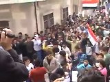 فري برس   حمص كرم الزيتون مظاهرة تطالب بإعدام الرئيس 28 10 2011