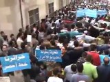 فري برس   حمص كرم الزيتون مظاهرة رااااائعة يامووووو 28 10 2011
